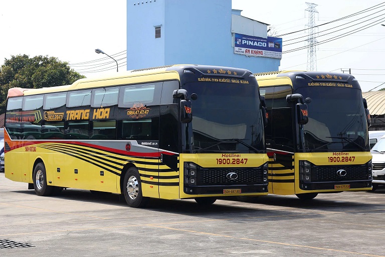 Xe khách Trang Hòa, nhà xe Trang Hòa